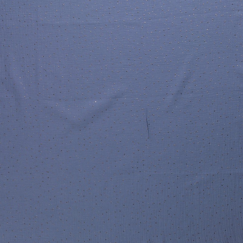 MUSLIN SCATTERED DOT FOILED 12684