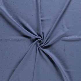 MUSLIN SCATTERED DOT FOILED 12684