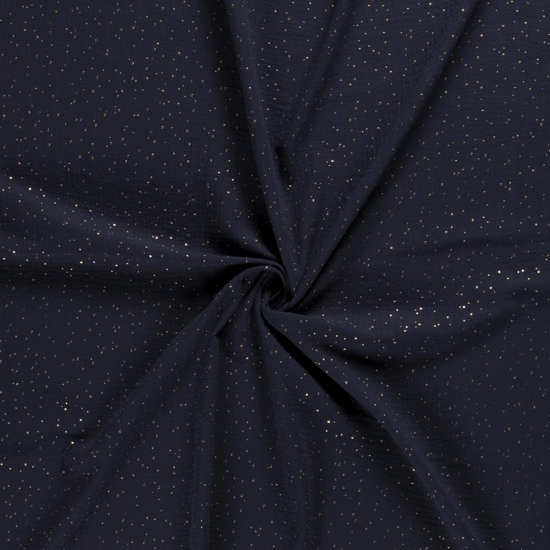 MUSLIN SCATTERED DOT FOILED 12684