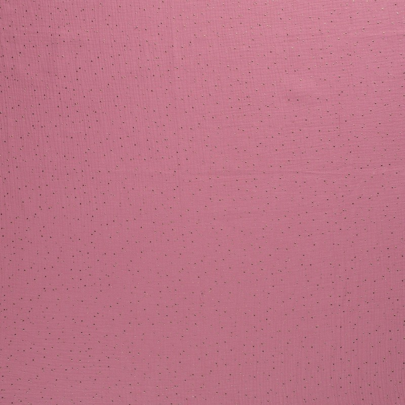 MUSLIN SCATTERED DOT FOILED 12684