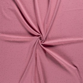 MUSLIN SCATTERED DOT FOILED 12684