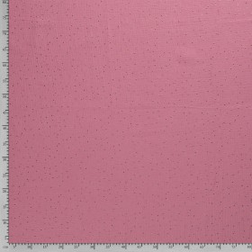 MUSLIN SCATTERED DOT FOILED 12684