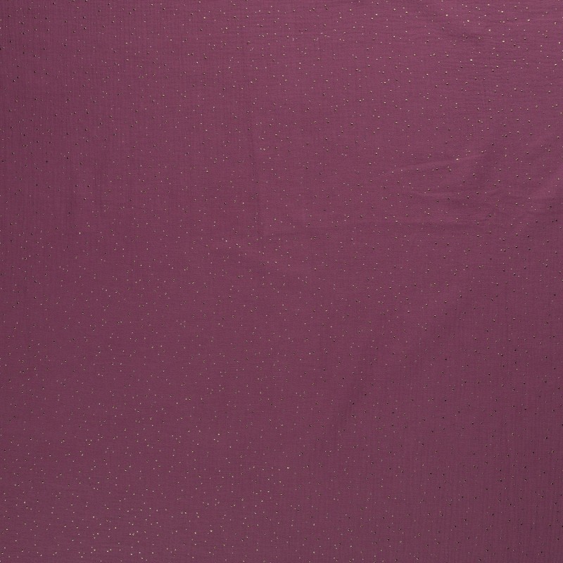 MUSLIN SCATTERED DOT FOILED 12684
