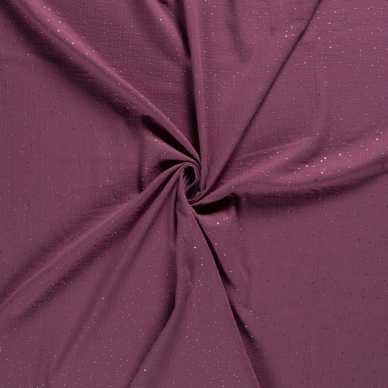 MUSLIN SCATTERED DOT FOILED 12684