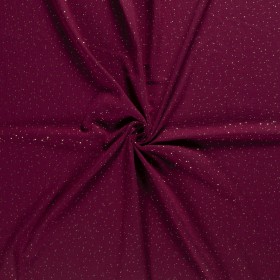 MUSLIN SCATTERED DOT FOILED 12684