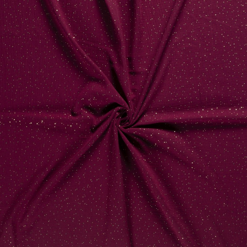 MUSLIN SCATTERED DOT FOILED 12684