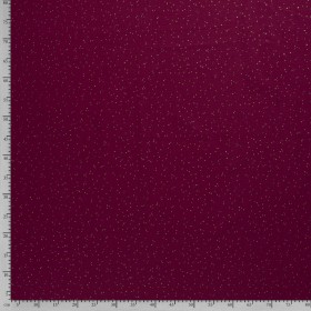 MUSLIN SCATTERED DOT FOILED 12684