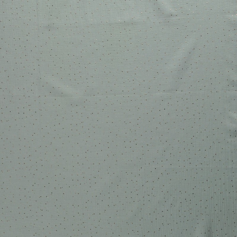 MUSLIN SCATTERED DOT FOILED 12684