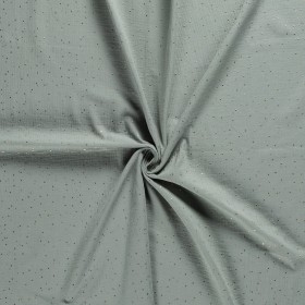 MUSLIN SCATTERED DOT FOILED 12684