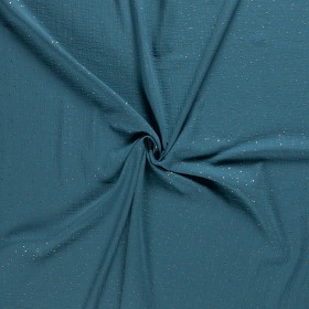 MUSLIN SCATTERED DOT FOILED 12684