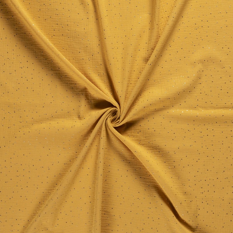 MUSLIN SCATTERED DOT FOILED 12684