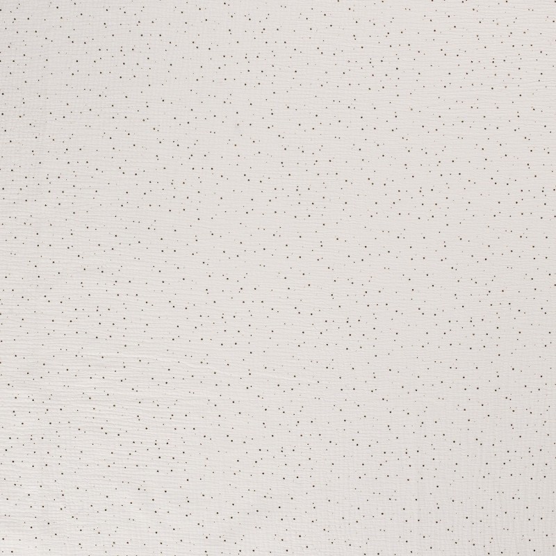 MUSLIN SCATTERED DOT FOILED 12684