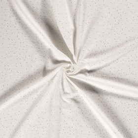 MUSLIN SCATTERED DOT FOILED 12684