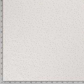 MUSLIN SCATTERED DOT FOILED 12684