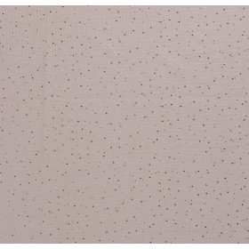MUŚLIN KROPKI FOLIA BEIGE