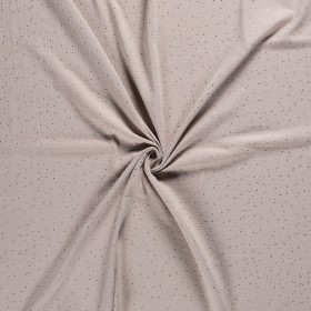 MUSLIN SCATTERED DOT FOILED 12684