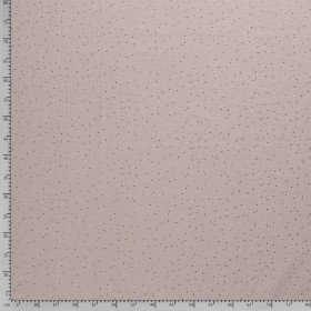 MUSLIN SCATTERED DOT FOILED 12684
