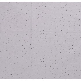 MUSLIN SCATTERED DOT FOILED 12684