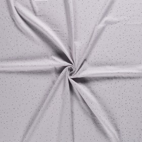 MUSLIN SCATTERED DOT FOILED 12684