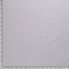 MUSLIN SCATTERED DOT FOILED 12684