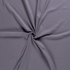 MUSLIN SCATTERED DOT FOILED 12684