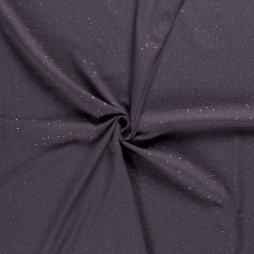 MUSLIN SCATTERED DOT FOILED 12684