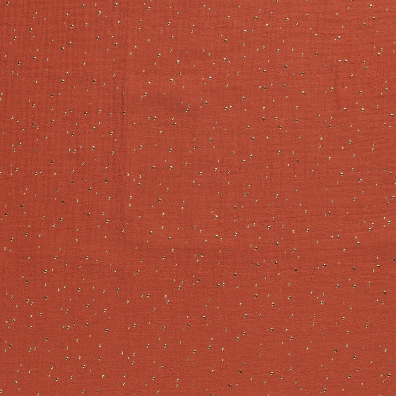 MUSLIN SCATTERED DOT FOILED 12684