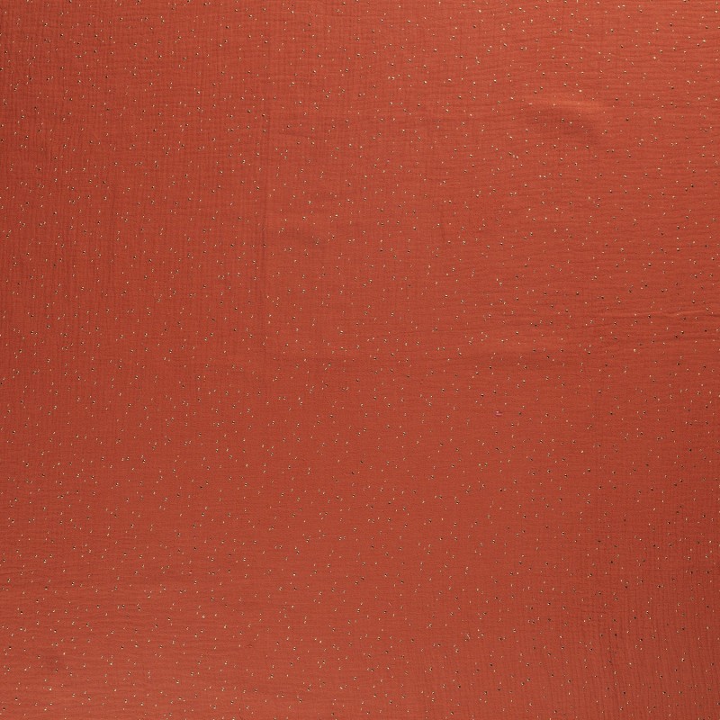 MUSLIN SCATTERED DOT FOILED 12684