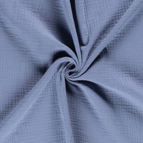 MUSLIN TRIPLE LAYER INDIGO