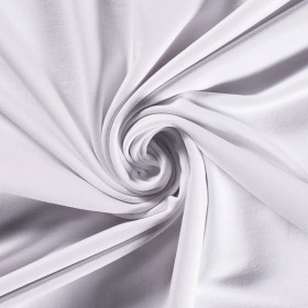 RECYKLING FRENCH TERRY OPTICAL WHITE