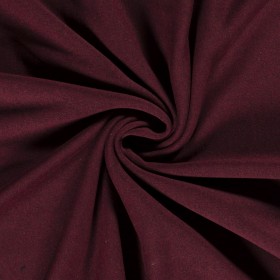 RECYCLED JOGGING BRUSHED WINE RED