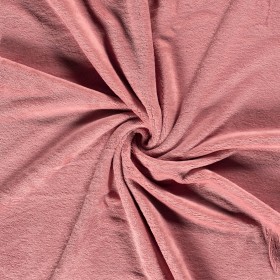 BAMBOO TOWEL FLEECE DARK PINK