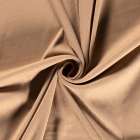 RIB JERSEY UNI CAMEL