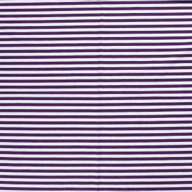 JERSEY BAWEŁNIANY DZIANE PASY 10MM PURPLE