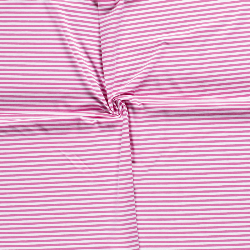 COTTON JERSEY 5MM Y/D STRIPE LIGHT PINK