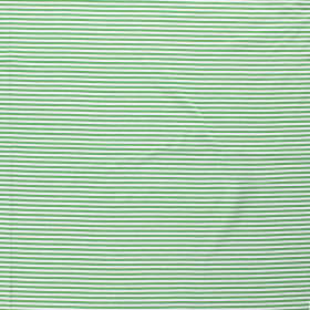 JERSEY BAWEŁNIANY DZIANE PASY 5MM GREEN