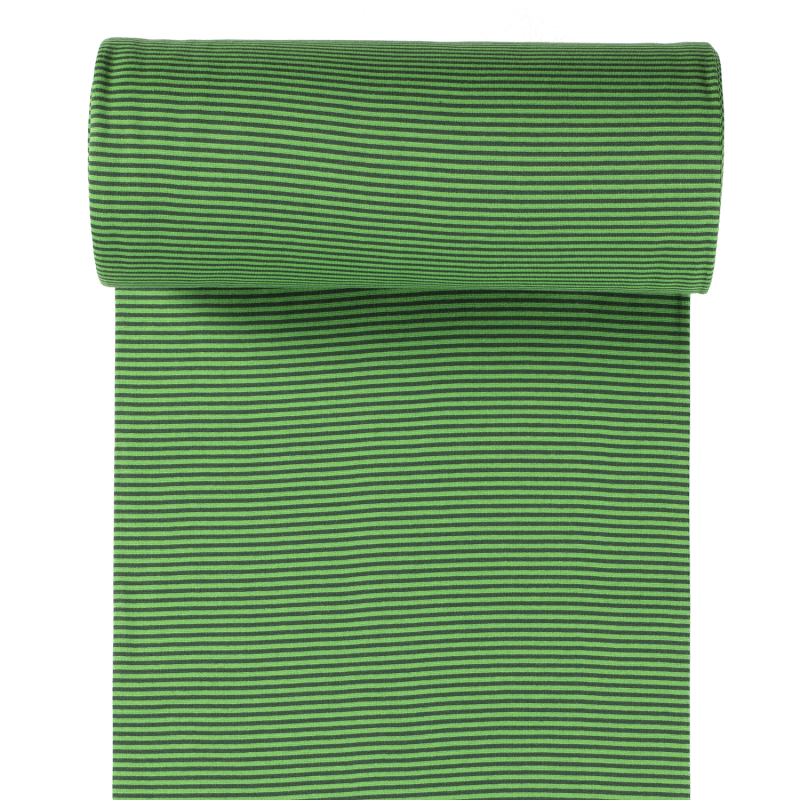 ŚCIĄGACZ 1X1 DZIANE PASY 2MM DARK GREEN