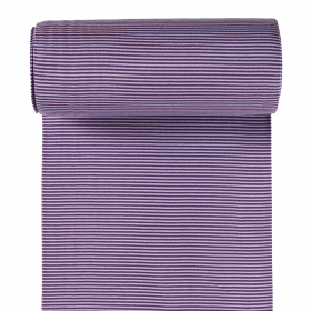 ŚCIĄGACZ 1X1 DZIANE PASY 2MM PURPLE
