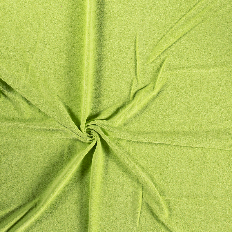 STRETCH TOWELING LIME GREEN