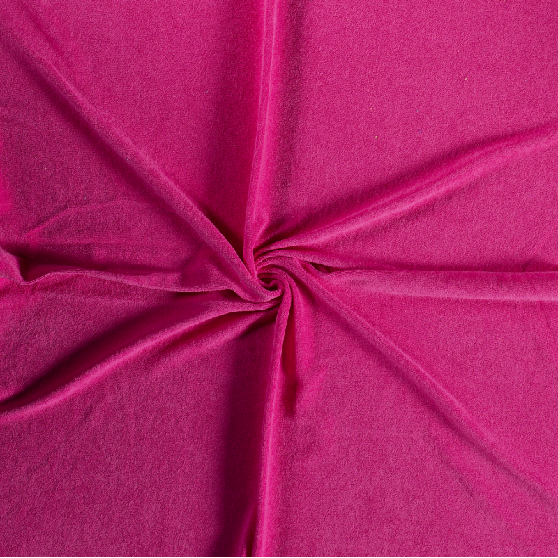 STRETCH TOWELING FUCHSIA