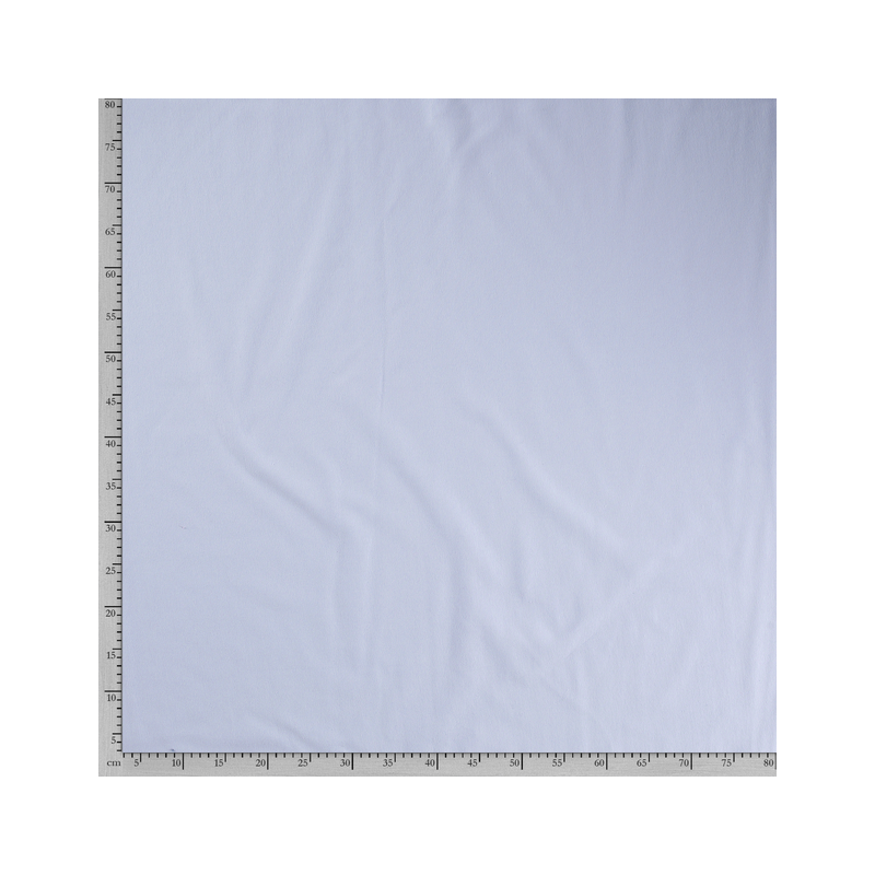 FRENCH TERRY ORGANICZNA BABY BLUE 