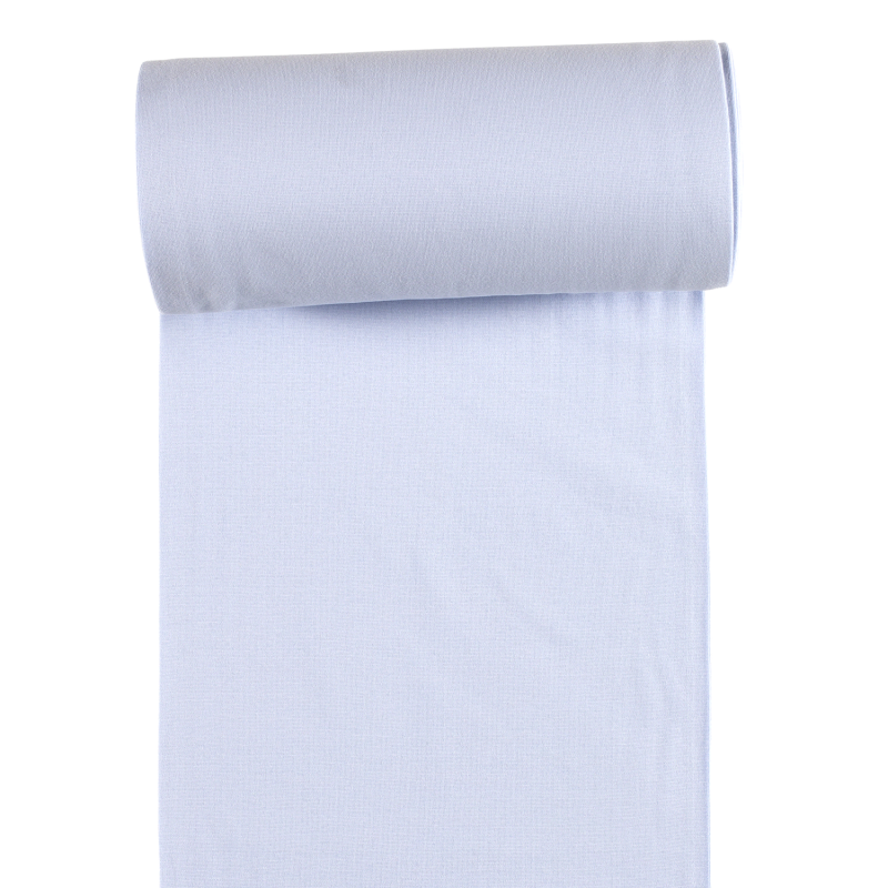 ŚCIĄGACZ 1X1 RIB ORGANICZNY BABY BLUE