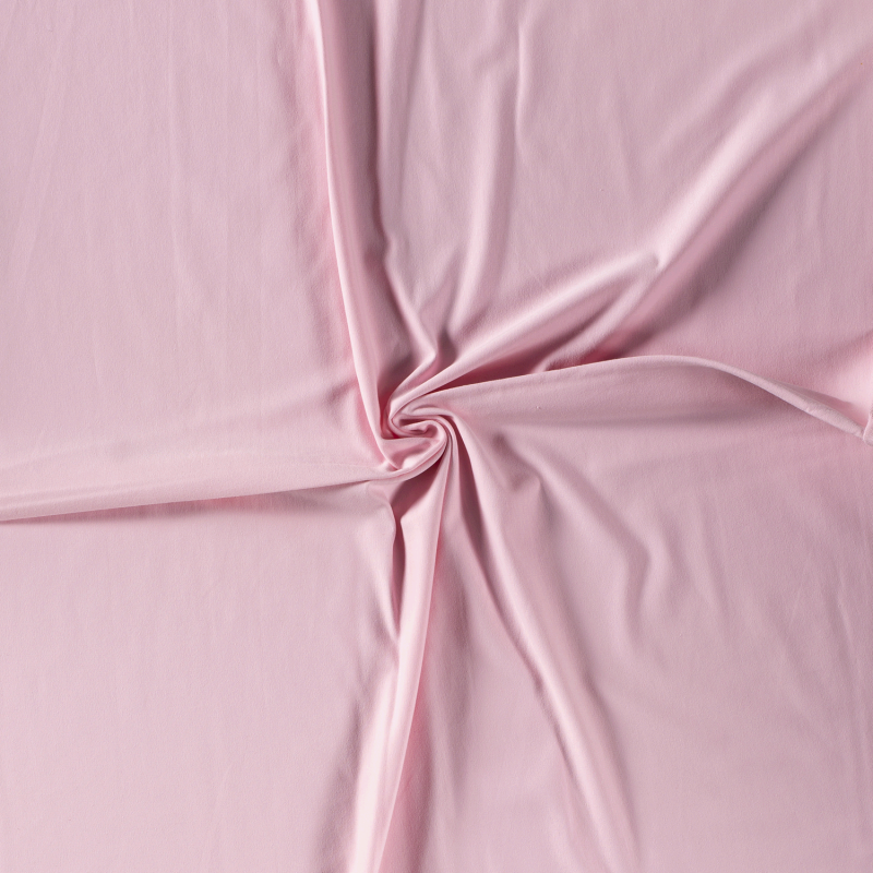 FRENCH TERRY ORGANICZNA LIGHT PINK
