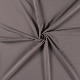 FRENCH TERRY ORGANICZNA BROWN TAUPE