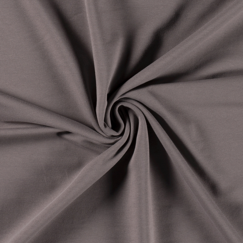 FRENCH TERRY ORGANICZNA BROWN TAUPE