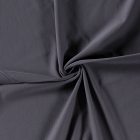 FRENCH TERRY ORGANIC DARK GREY