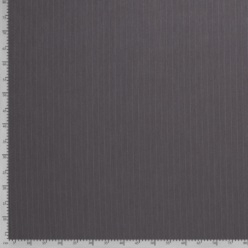 GABARDINE STRETCH PINSTRIPE BIG MIDDLE GREY
