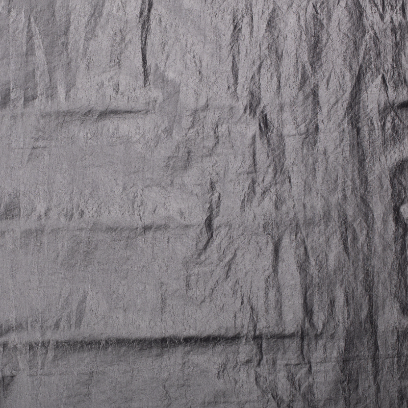 CRUSHED TAFFETA MIDDLE GREY