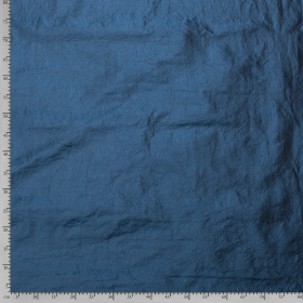 CRUSHED TAFFETA PETROL