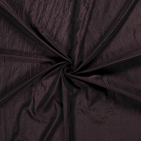 CRUSHED TAFFETA DARK BROWN